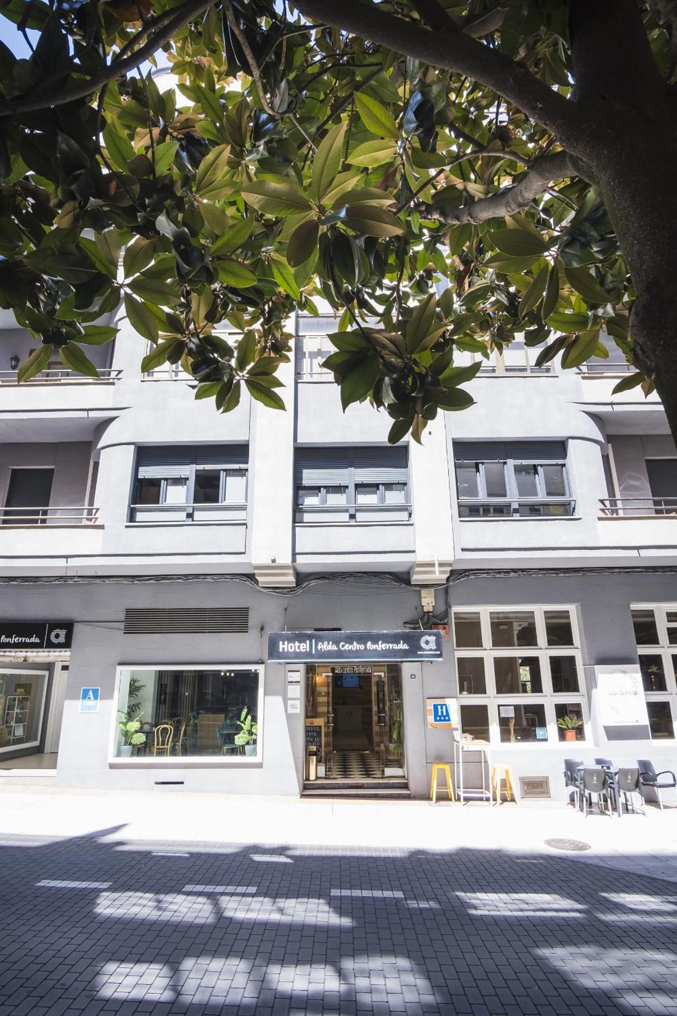 Hotel Alda Centro Ponferrada Exterior foto